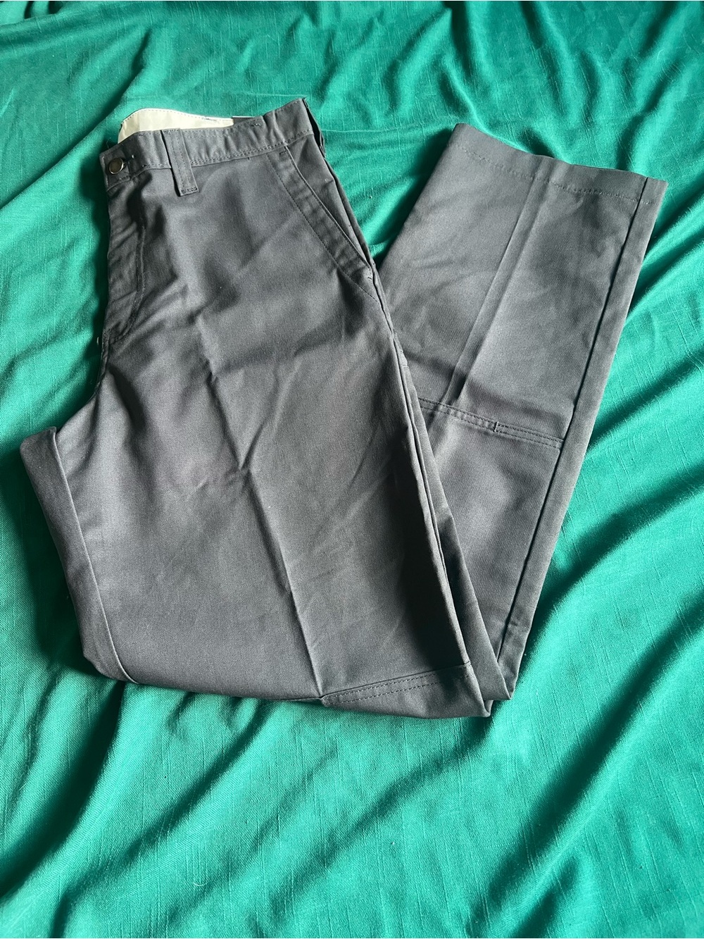 Dickies Men's Dark Gray Work Chinos brand new size 33-34